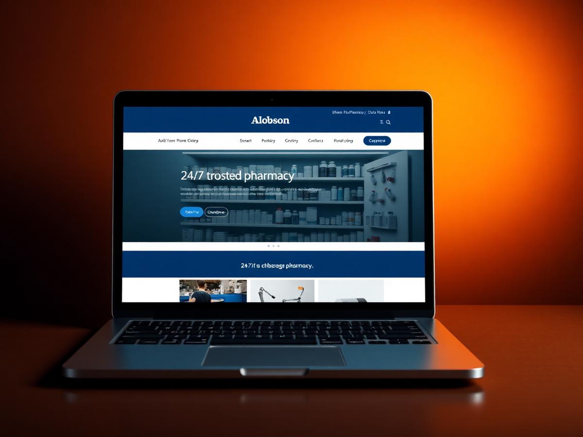 Alobson Pharmacy website preview